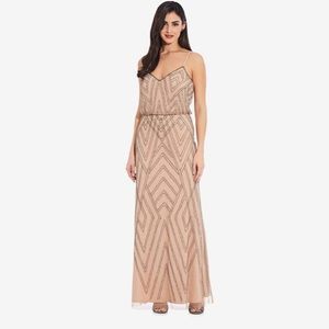 Adrianna Papell Diamond Beaded Boulson